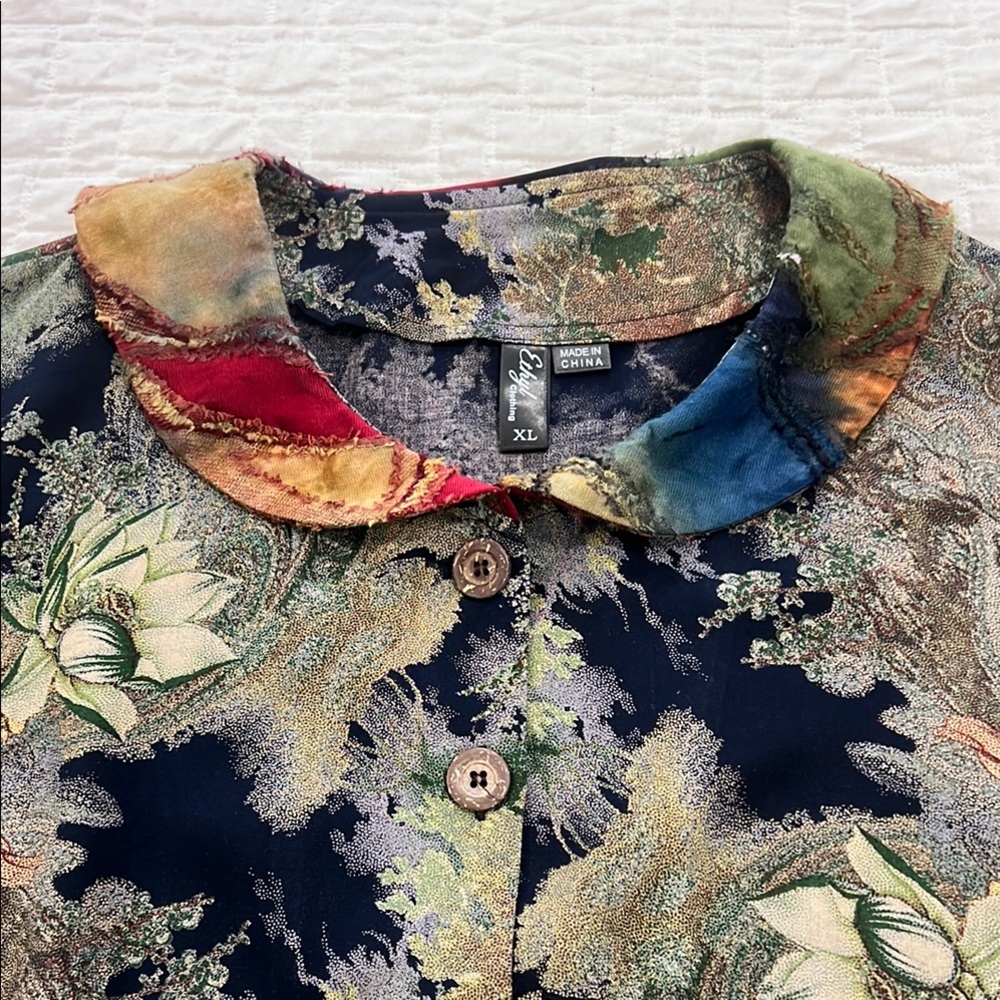 Multicolor Long Sleeve Top - Picture 4 of 9